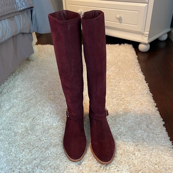 Loeffler Randall suede boots. - Picture 4 of 7